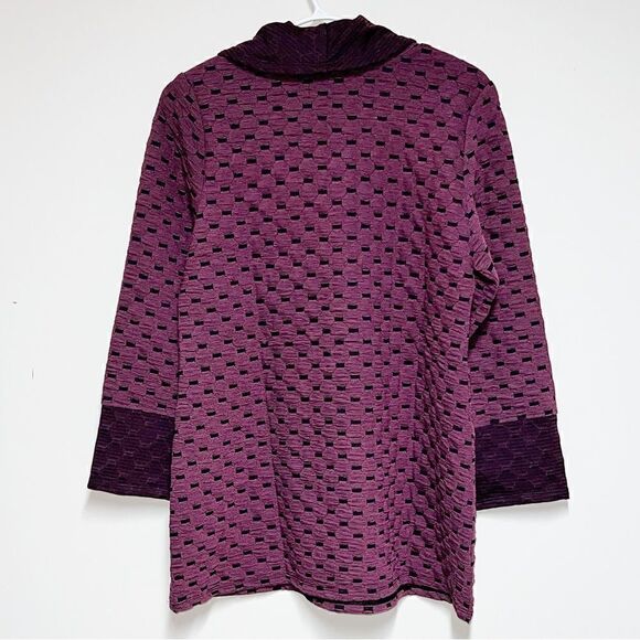 NWT HABITAT 36615 INNER CIRCLE COWL TUNIC Wine 36615 Sz S/M - Picture 2 of 8